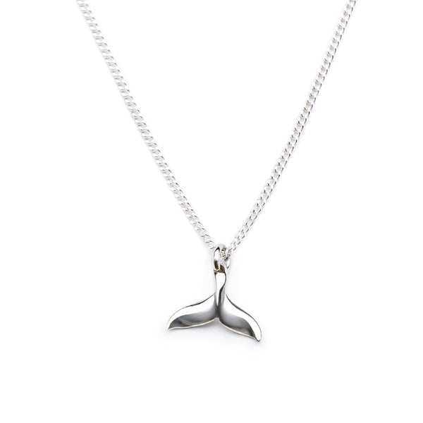 Silver accessories mini tail necklace