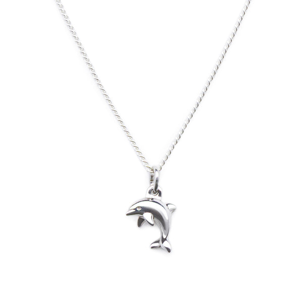 Silver accessory mini dolphin