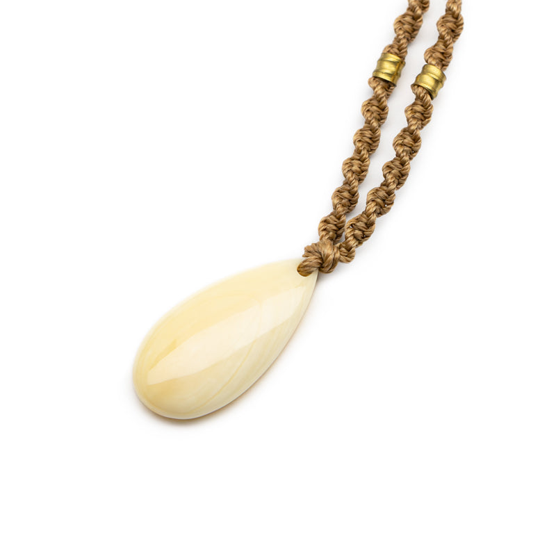 クジラ歯 しずく ネックレス – 海想