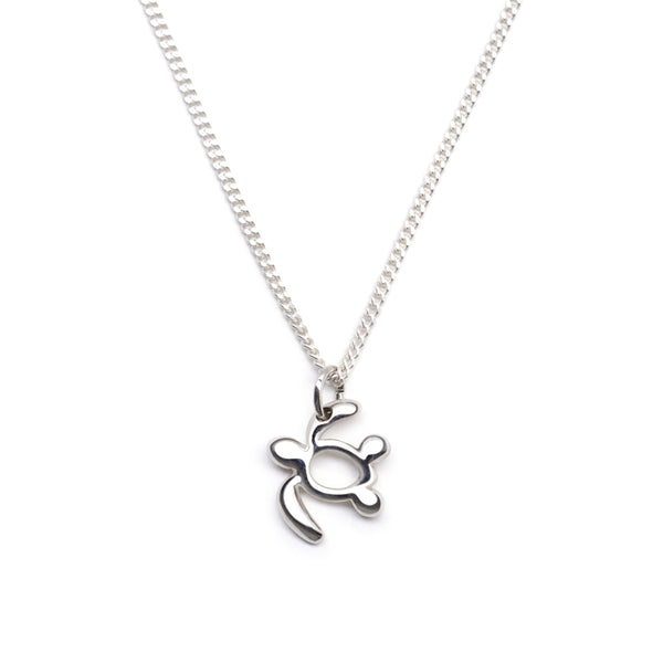Silver accessories open mini turtle
