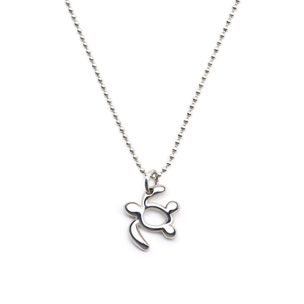 Silver accessories open mini turtle