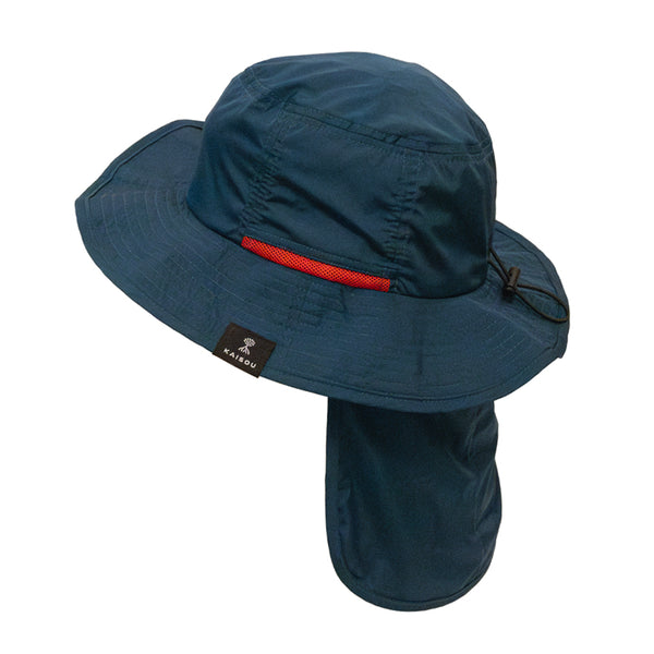 Water repellent safari hat