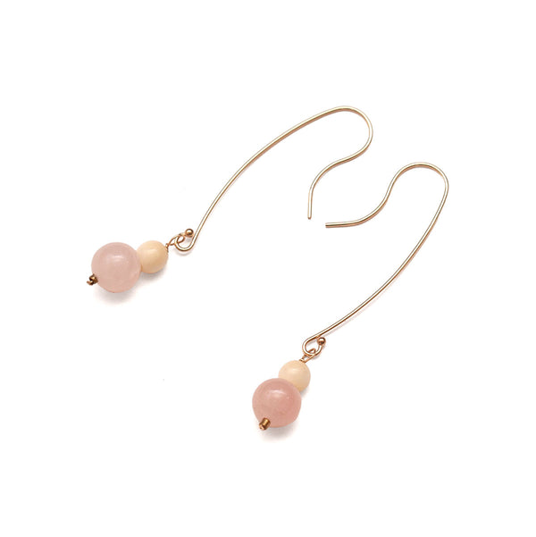 クジラ歯 丸玉 ピアス