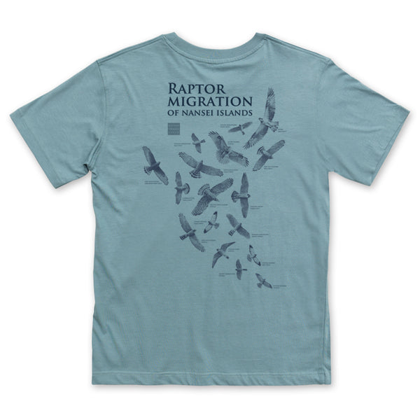 オーガニックコットンTシャツ タカの渡り