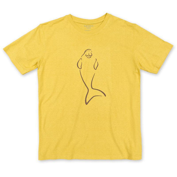 オーガニックコットン+カポックTシャツ ジュゴンライン