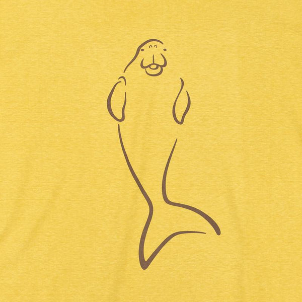 オーガニックコットン+カポックTシャツ ジュゴンライン