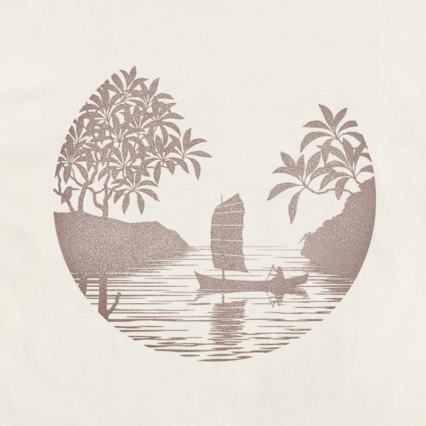 オーガニックコットンTシャツ 至福の島
