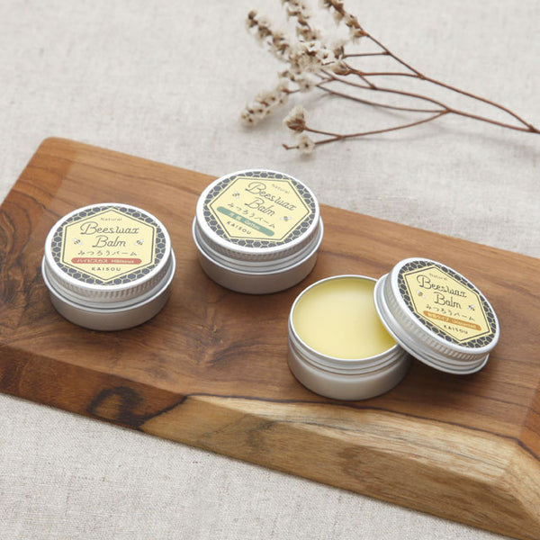 天然成分100%のみつろうバーム