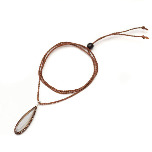 쿠지라히게 보드 목걸이