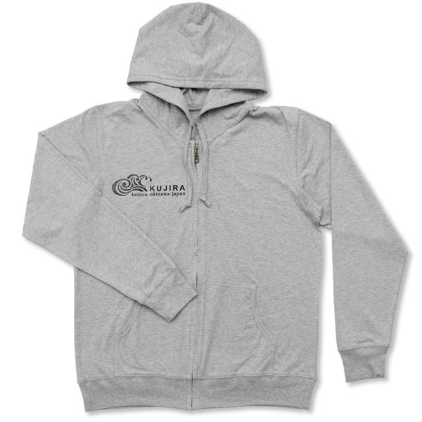 オーガニックコットンパーカー 鯨