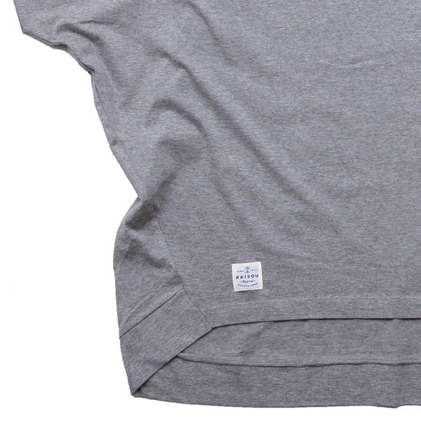 オーガニックコットンビックシルエットレディースTシャツ