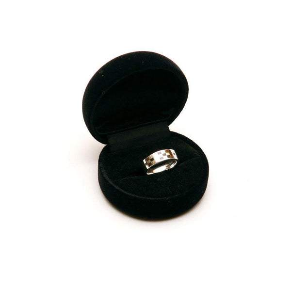 Mincer ring silver wood