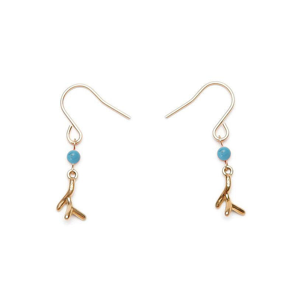 サンゴ ピアス  10Kゴールド