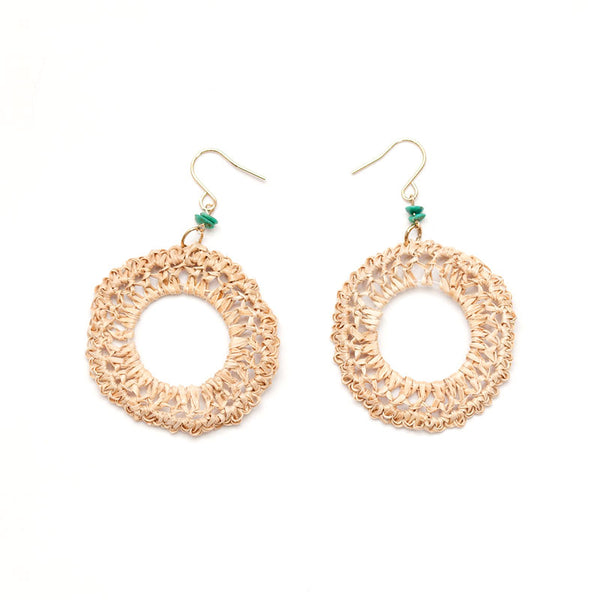 サンニン(月桃)のピアス(大)