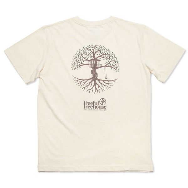 オーガニックコットンTシャツ Treeful Treehouse
