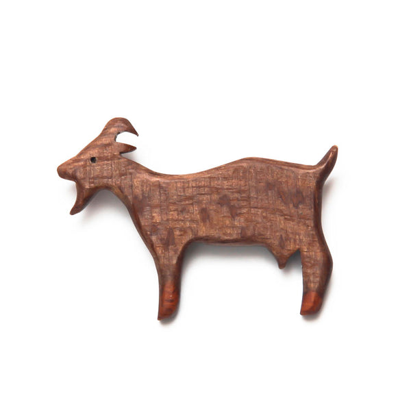 ヤギのブローチ