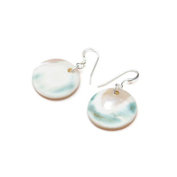 Night light shell earrings