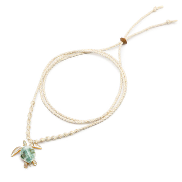 夜光貝 ウミガメネックレス
