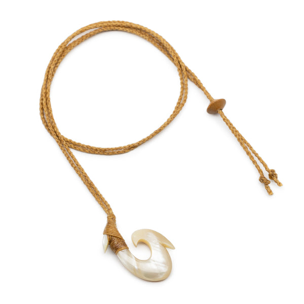 高瀬貝 フィッシュフック ネックレス