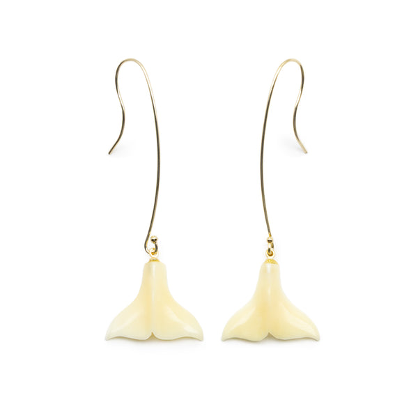 クジラ歯 テールピアス