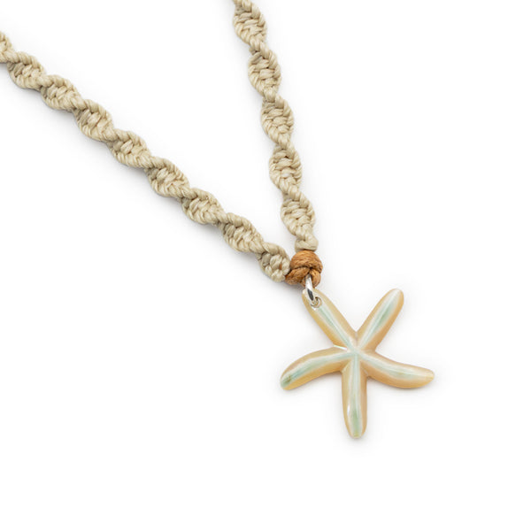 夜光貝 ヒトデネックレス