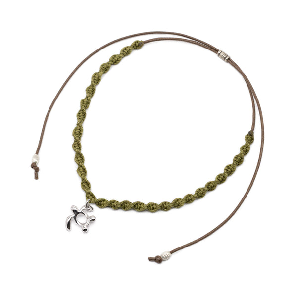 シルバーミニトップ ブレスレット / アンクレット