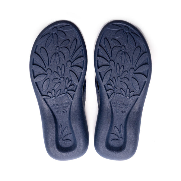 OKABASHI × 海想 ビーチサンダル レディース Maui - Navy