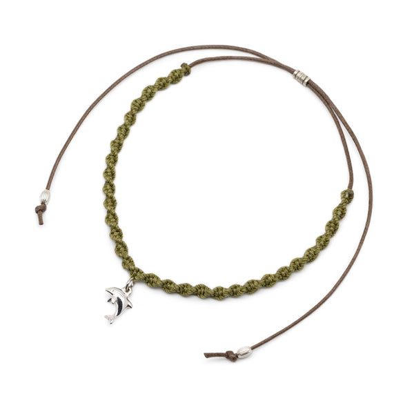 シルバーミニトップ ブレスレット / アンクレット