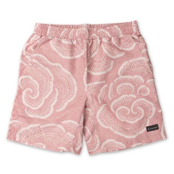 Shorts Ryukyu chrysanthemum coral