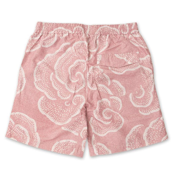 琉球菊花珊瑚短裤