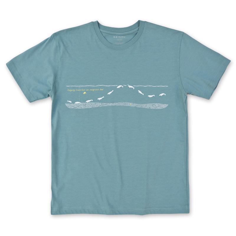 ジュゴントレンチ オーガニックコットンTシャツ – 海想