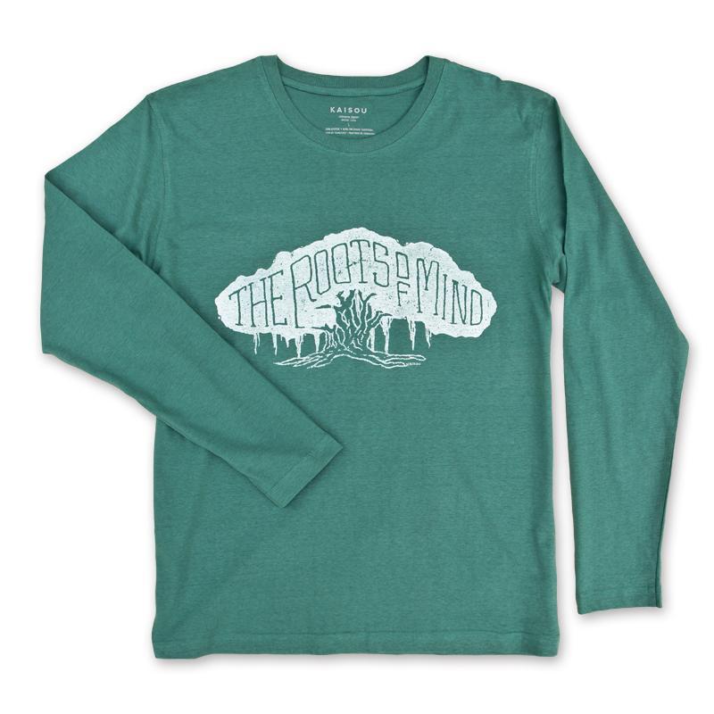『URA MORIKAGE』(M) コットンTシャツ ロンT タックデザイン <UNION STATION by MEN'S BIGI>ジオメトリック