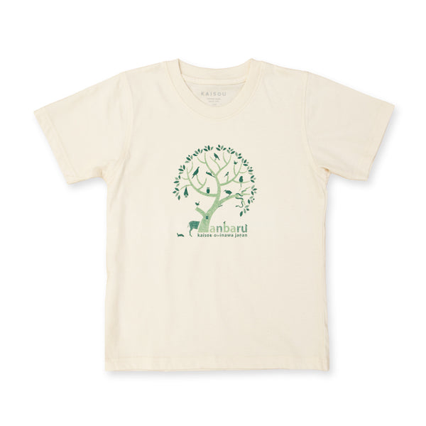 オーガニックコットンキッズTシャツ　Yanbaru　　