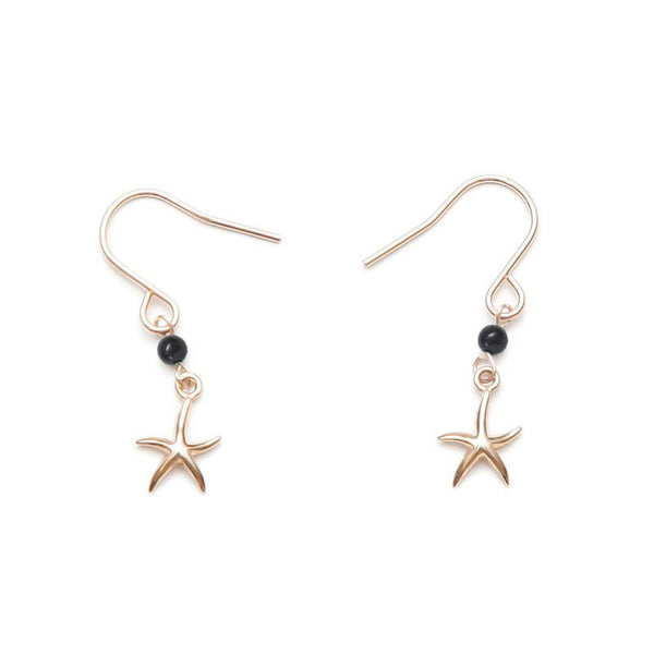 10K Gold Earrings Starfish