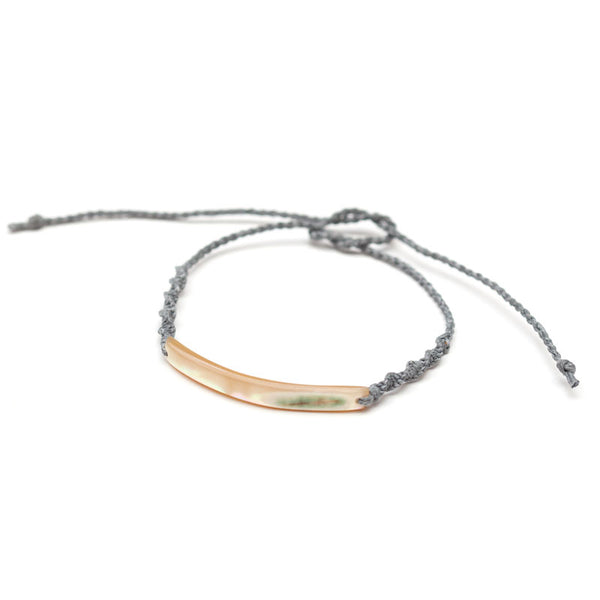 Luminous shell plate bracelet