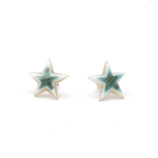 Night light shell Hoshi earrings